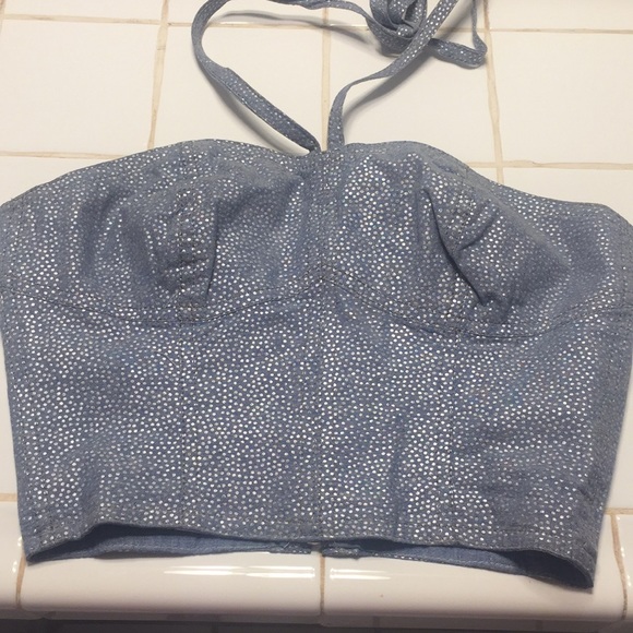 Vintage 70s Bustier top - Picture 1 of 4